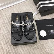 Chanel Slipper Black 8954 - 3