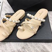 Chanel Slipper Beige 8955 - 4