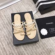 Chanel Slipper Beige 8955 - 6