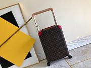 Louis Vuitton HORIZON 55 Luggage Monogram Brown/Red - 1