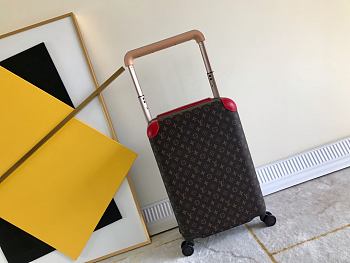 Louis Vuitton HORIZON 55 Luggage Monogram Canvas Red