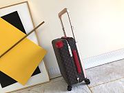 Louis Vuitton HORIZON 55 Luggage Monogram Brown/Red - 3