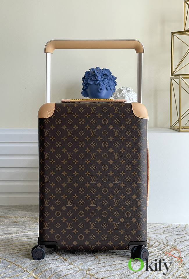 Louis Vuitton HORIZON 55 Luggage Monogram Brown/ Beige - 1