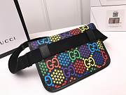 Gucci Belt Bag 24 Multicolor GG Black 8992 - 6