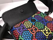 Gucci Belt Bag 24 Multicolor GG Black 8992 - 2