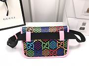 Gucci Belt Bag 24 Multicolor GG Pink 8993 - 2