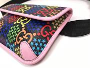 Gucci Belt Bag 24 Multicolor GG Pink 8993 - 5
