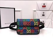 Gucci Belt Bag 24 Multicolor GG Black 8992 - 1