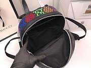 Gucci Backpack 29 GG Multicolor Black  - 6