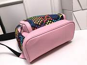 Gucci Backpack 29 GG Multicolor Pink - 3