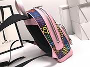 Gucci Backpack 29 GG Multicolor Pink - 4