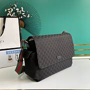Gucci Supreme Black 44 Shoulder Bag 8997 - 5