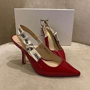 Dior J'Adior Heels Shiny Red 9016 - 3