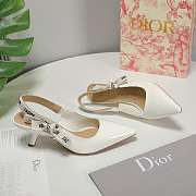 Dior J'Adior Heels Shiny White 9017 - 1