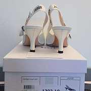 Dior J'Adior Heels Shiny White 9017 - 3