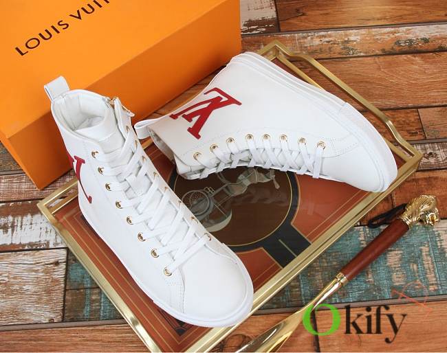 Louis Vuitton White Shoes 9018 - 1