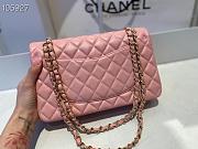Chanel Flapbag Medium Pink Lambskin Gold Tone Metal - 2