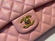 Chanel Flapbag Medium Pink Lambskin Gold Tone Metal - 4