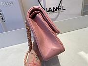 Chanel Flapbag Medium Pink Lambskin Gold Tone Metal - 5