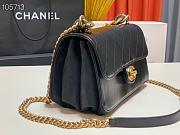 Chanel Flapbag Medium 24 Black 91864 - 4