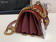 Chanel Flapbag Small 20 Red Wine 91865 - 6