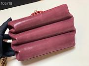Chanel Flapbag Small 20 Red Wine 91865 - 5