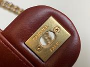 Chanel Flapbag Medium 24 Red Wine 91864 - 3