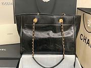 Chanel Shopping 40 Black Leather 66941 - 6