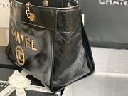 Chanel Shopping 40 Black Leather 66941 - 4