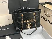 Chanel Shopping 40 Black Leather 66941 - 3