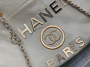 Chanel Shopping 40 White Leather 66941 - 2