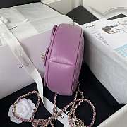 Chanel Nicolas Ghesquière Heart Shape Purple   - 3