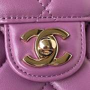 Chanel Nicolas Ghesquière Heart Shape Purple   - 4