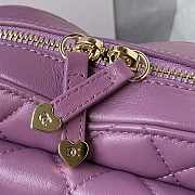 Chanel Nicolas Ghesquière Heart Shape Purple   - 6