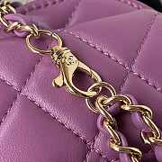 Chanel Nicolas Ghesquière Heart Shape Purple   - 5