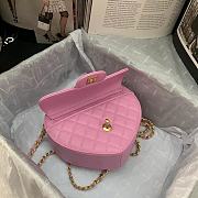 Chanel Nicolas Ghesquière Heart Shape Pink - 4