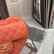 Chanel Nicolas Ghesquière Heart Shape Orange - 2