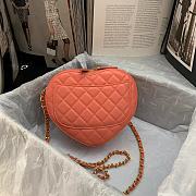 Chanel Nicolas Ghesquière Heart Shape Orange - 5