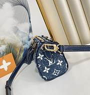 Louis Vuitton Nano Speedy Navy/ Pink - 5