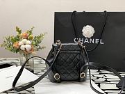 Chanel Backpack 18 Black Leather - 5
