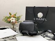Chanel Backpack 18 Black Leather - 4