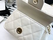 Chanel Backpack 18 White Leather - 5
