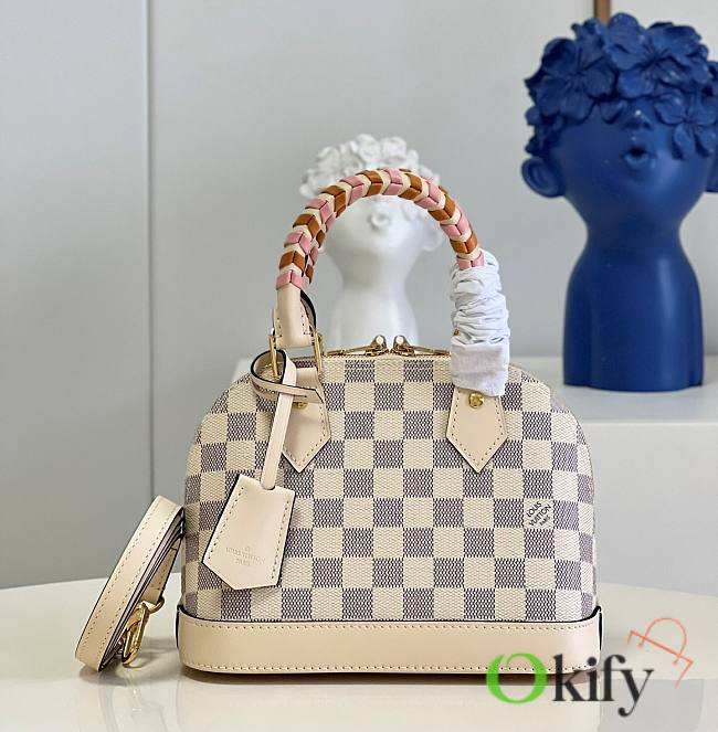 Louis Vuitton Alma BB 23.5 Chess Damier White - 1