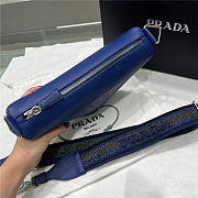 Prada Saffiano Leather Navy Blue Triangle bag - 4