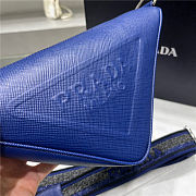 Prada Saffiano Leather Navy Blue Triangle bag - 3