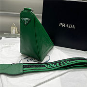 Prada Saffiano Leather Green Triangle bag - 5
