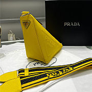 Prada Saffiano Leather Sunny Yellow Triangle bag - 3