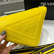 Prada Saffiano Leather Sunny Yellow Triangle bag - 4