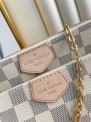 Louis Vuitton Pochette Damier Pink Strap - 6