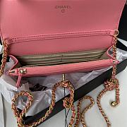 Chanel WOC 19 Pink Lambskin - 4
